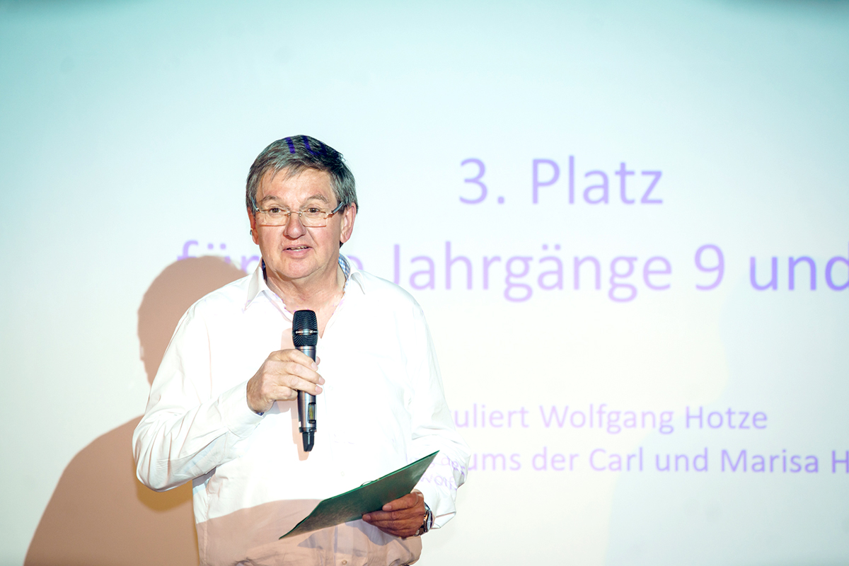 Wolfgang Hotze, Vorsitzender des Kuratoriums der Stiftung